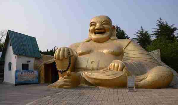 潍坊寿光仓圣公园，传说古代汉字发明人仓颉有四目，不知真假？