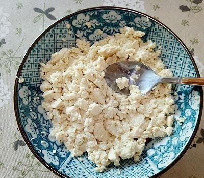 豆腐鸡蛋饼——十分钟美味营养早餐