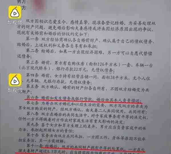 湖北女子一天内花3万网购，男友要签婚前协议，网友：这婚不结也罢