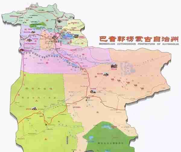 中国地理：新疆维吾尔自治区（巴音郭楞蒙古自治州篇）
