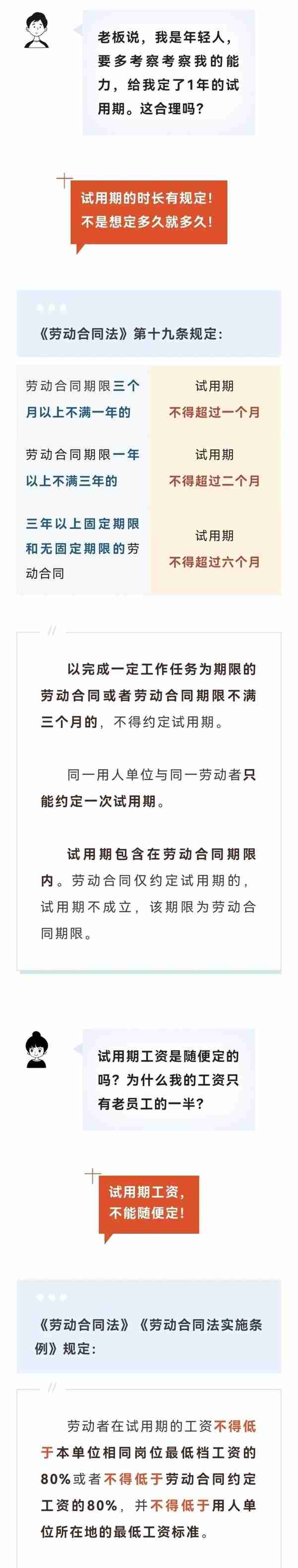 试用期不签合同不缴社保，违法