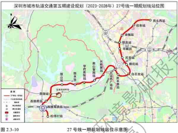 深圳地铁新动态：五期9条线路公示，造价近2000亿元