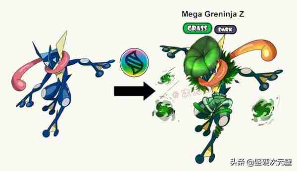 宝可梦“新mega”形态，忍者蛙3种mega形态，裂空座也能mega进化