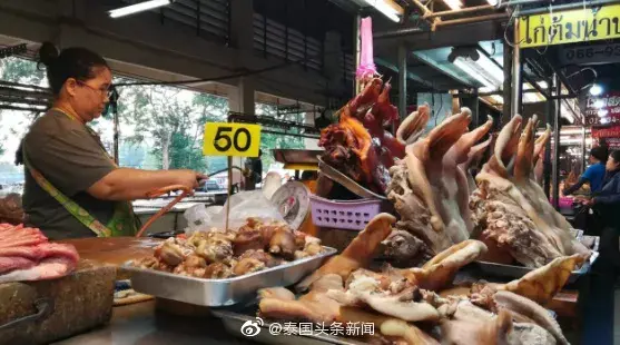 泰国猪肉也涨价了？