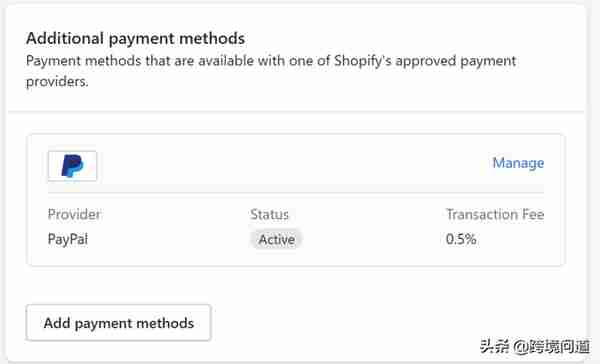 2022年shopify建站教程（3）收款渠道介绍与企业PayPal注册教程